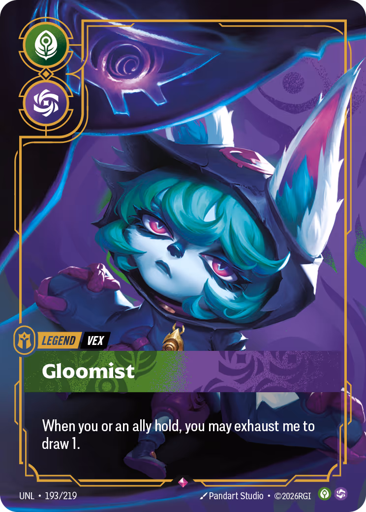 Vex - Gloomist UNL-193 Riftbound card