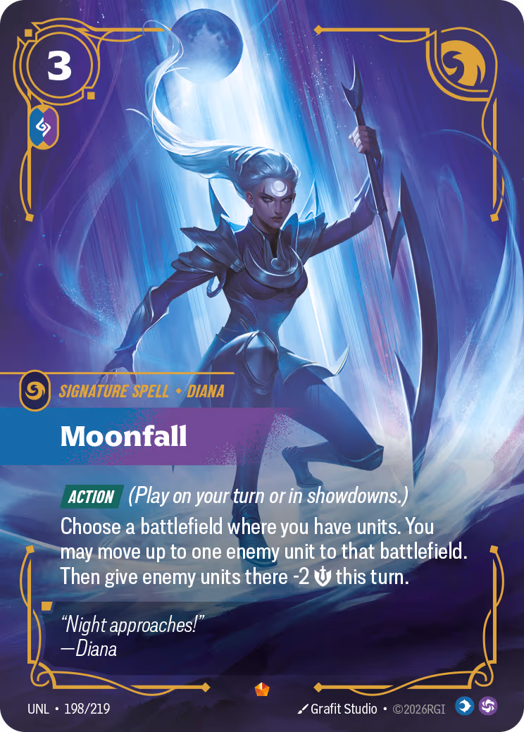 Moonfall UNL-198 Riftbound card