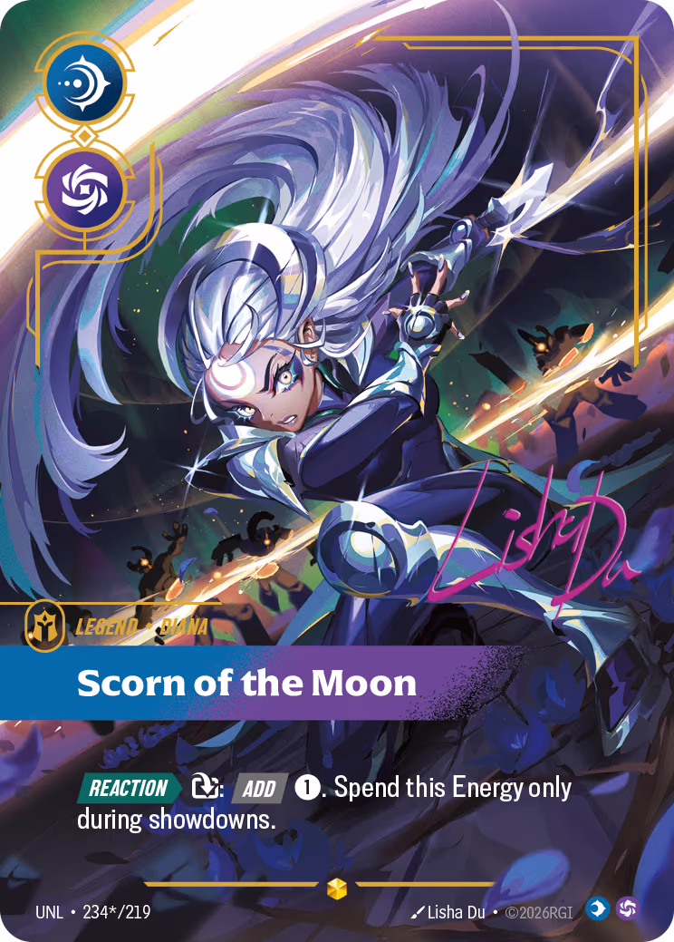 Diana - Scorn of the Moon UNL-234* Riftbound card