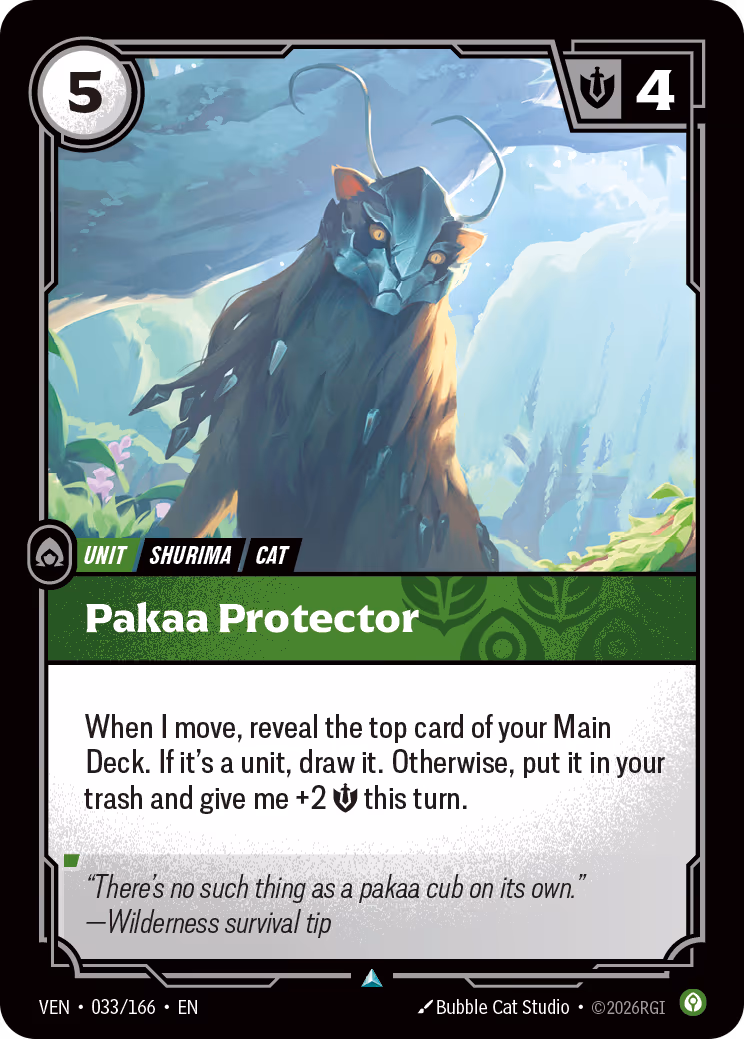 Pakaa Protector VEN-033-166 Riftbound card