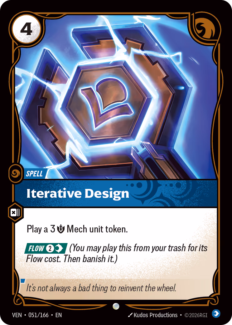 Iterative Design VEN-051-166 Riftbound card