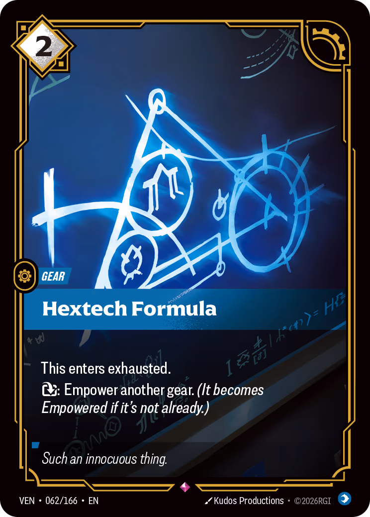 Hextech Formula VEN-062-166 Riftbound card