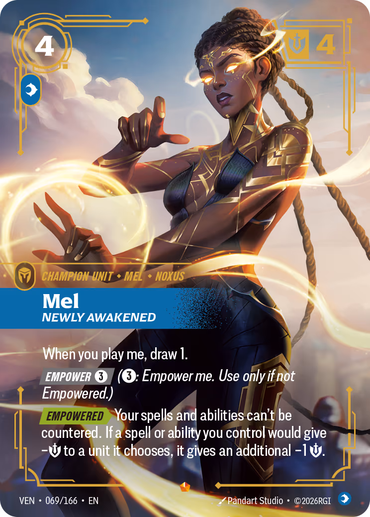 Mel, Newly Awakened VEN-069-166 Riftbound card