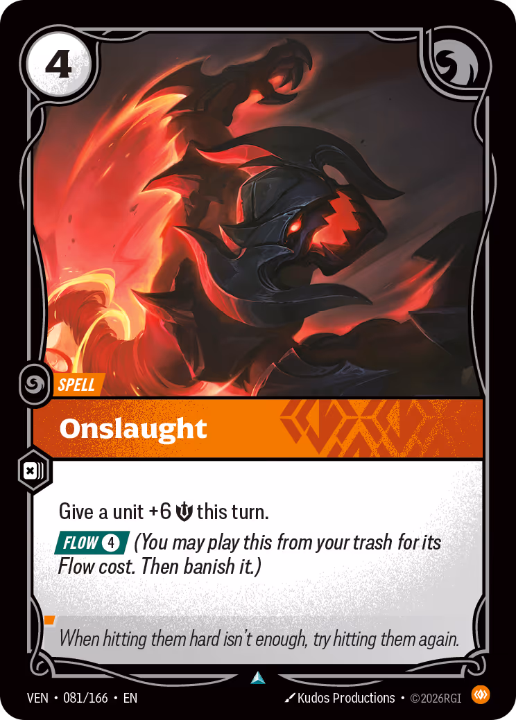 Onslaught VEN-081-166 Riftbound card