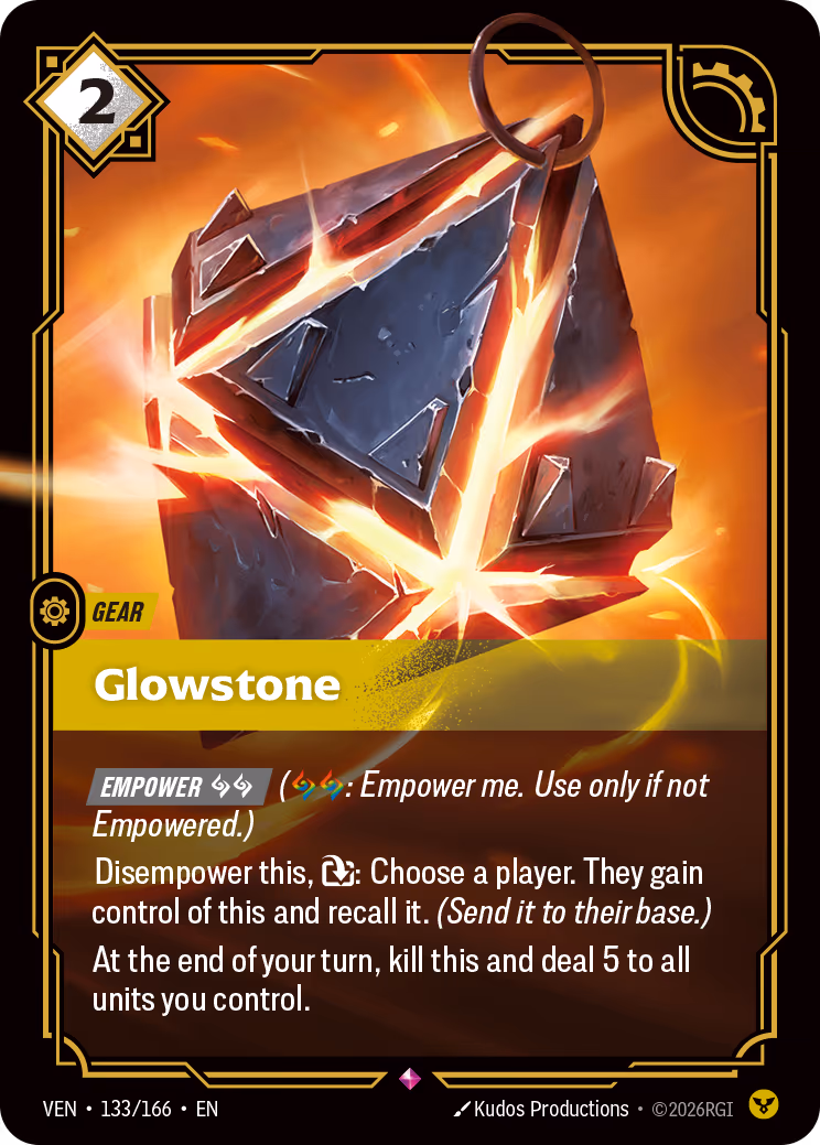 Glowstone VEN-133-166 Riftbound card