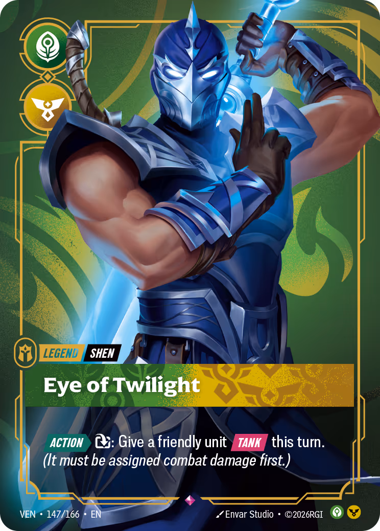 Shen - Eye of Twilight VEN-147-166 Riftbound card