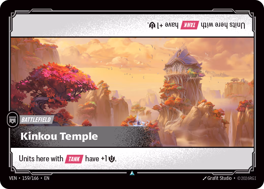 Kinkou Temple VEN-159-166 Riftbound card