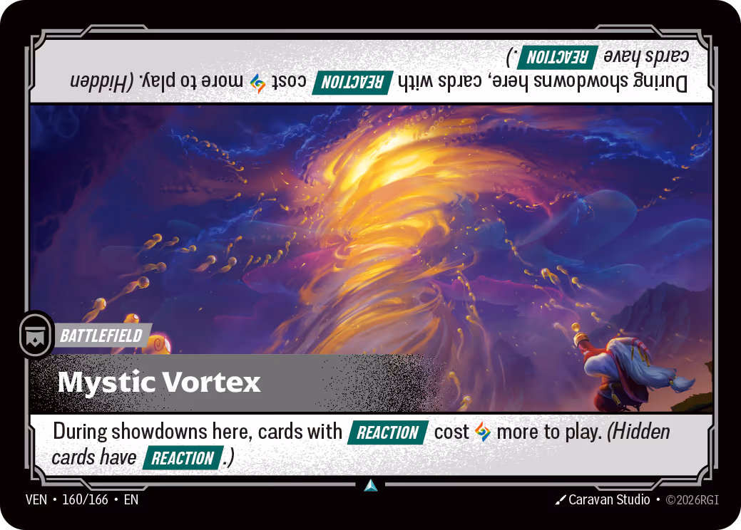 Mystic Vortex VEN-160-166 Riftbound card