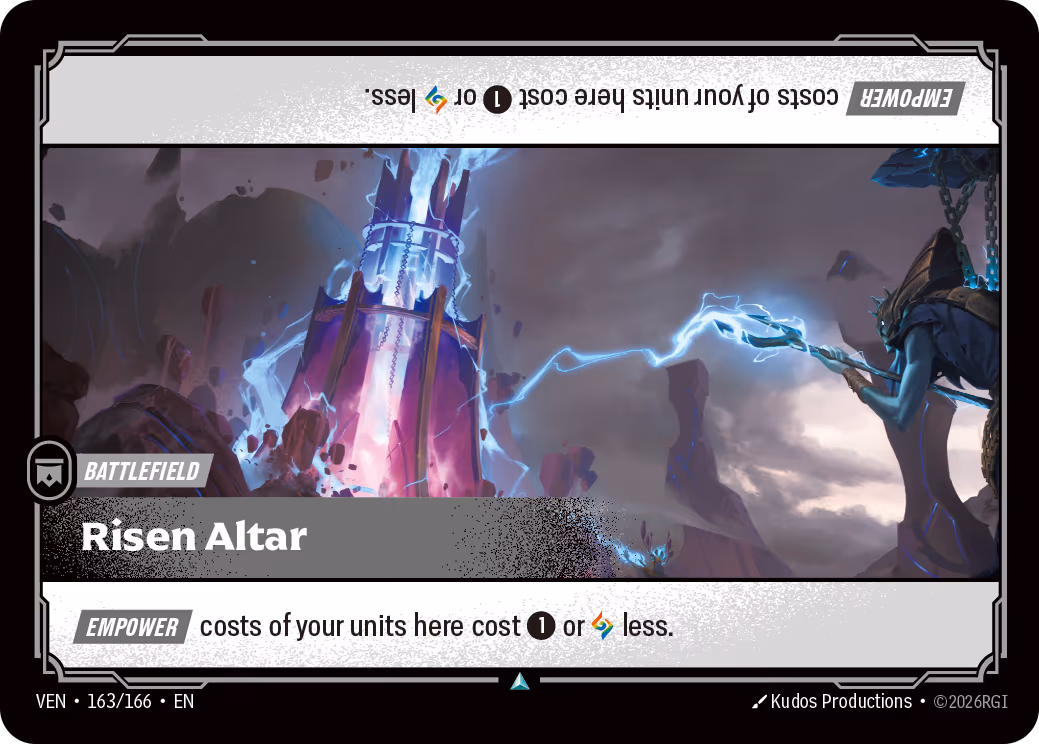 Risen Altar VEN-163-166 Riftbound card