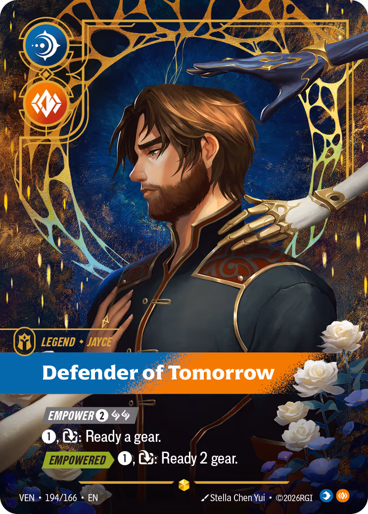Jayce - Defender of Tomorrow VEN-194-166 Riftbound card