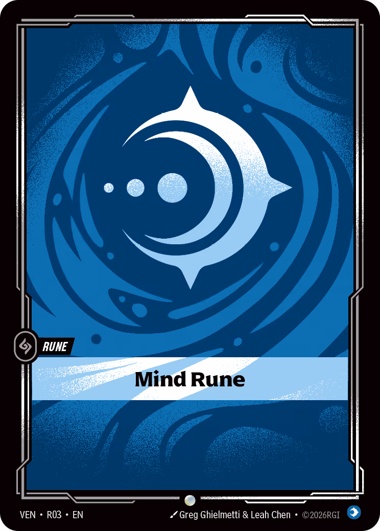 Mind Rune VEN-R03 Riftbound card